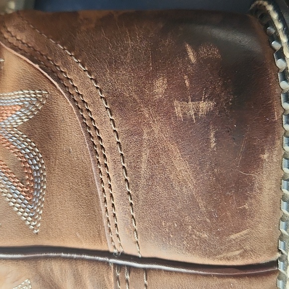 Ariat Driftwood Probaby Performance Boots Round Toe Brown - Picture 11 of 16